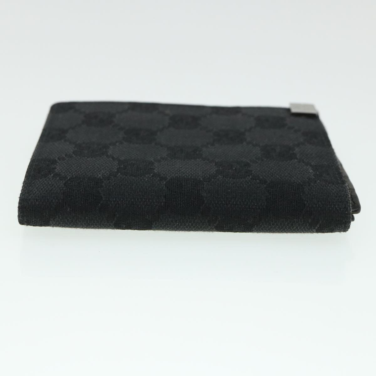 GUCCI GG Canvas Card Case Black 90634 55683