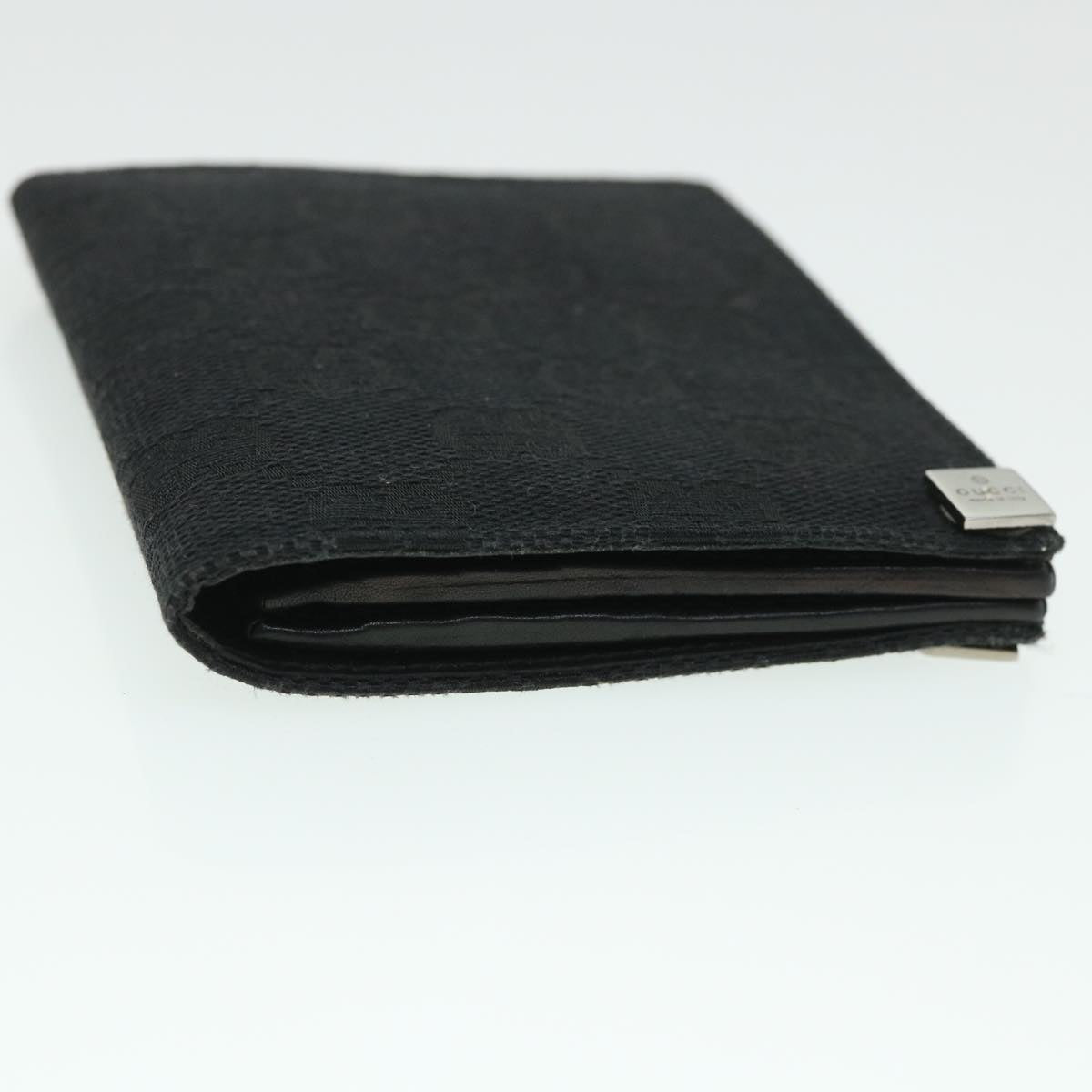 GUCCI GG Canvas Card Case Black 90634 55683