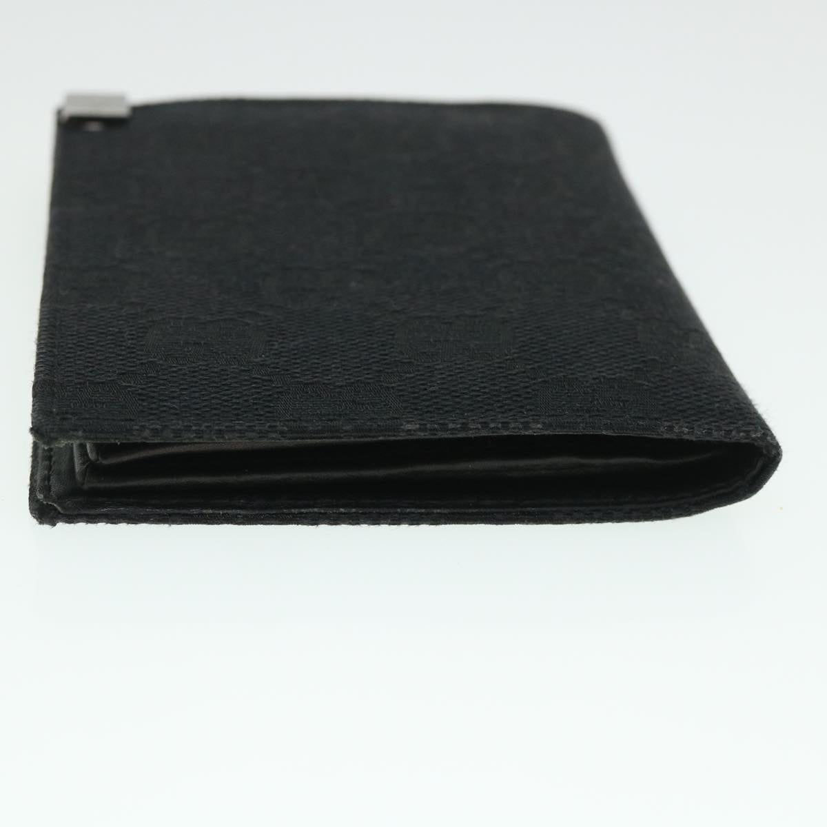 GUCCI GG Canvas Card Case Black 90634 55683