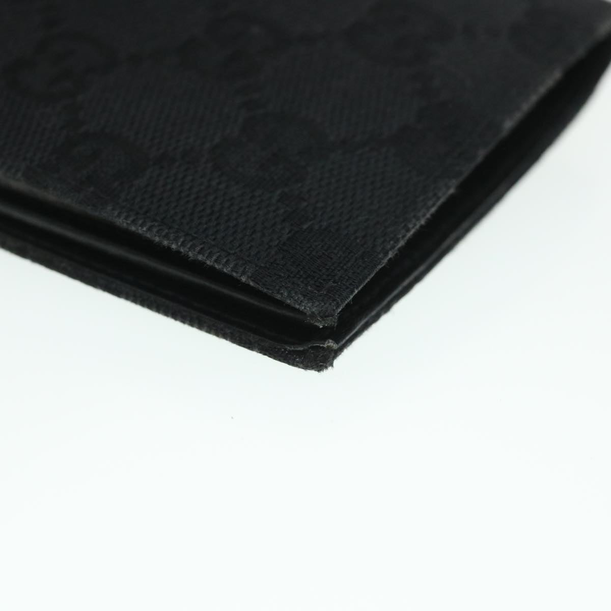 GUCCI GG Canvas Card Case Black 90634 55683