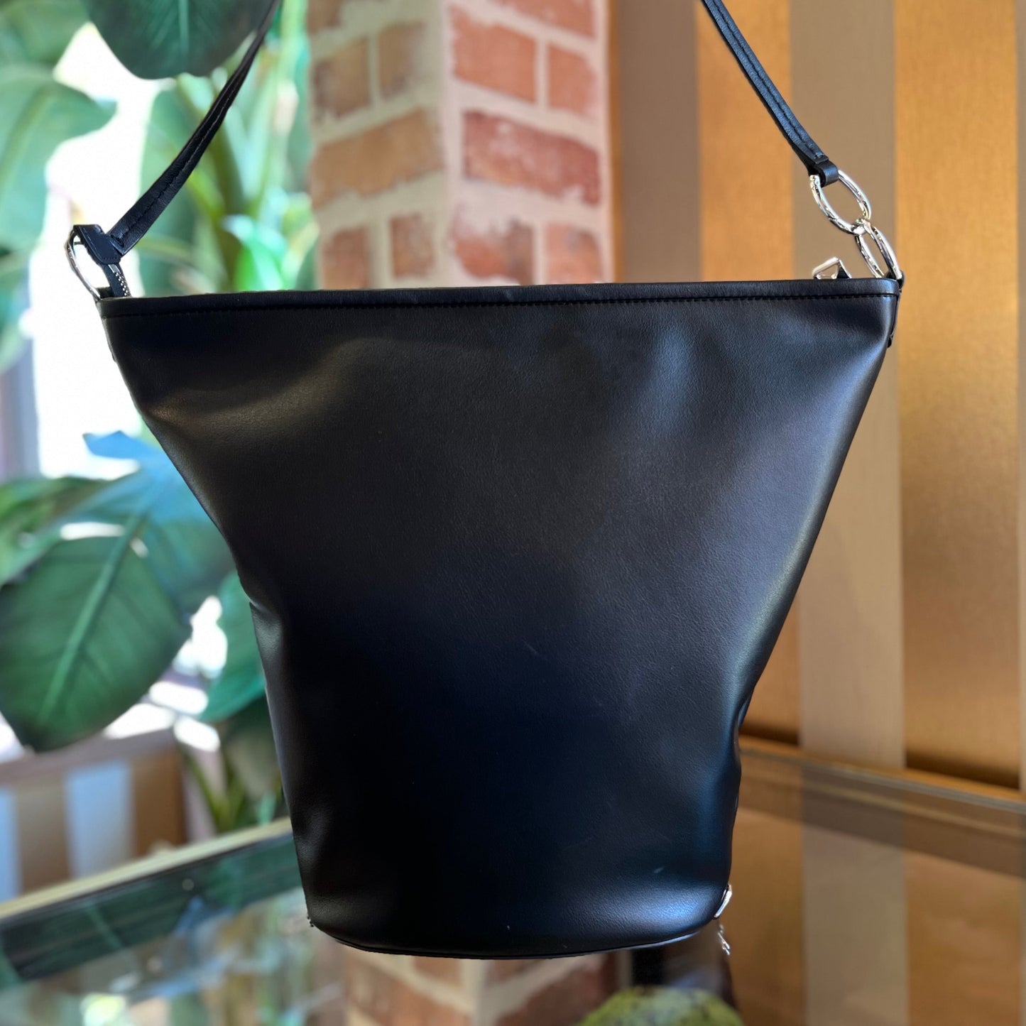 PROENZA SCHOULER White Label Sling Leather Bucket Bag