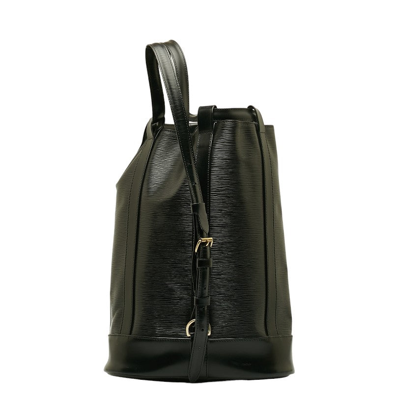 Louis Vuitton Louis Vuitton Epic M52352 Shoulder Bag Leather Noir Black