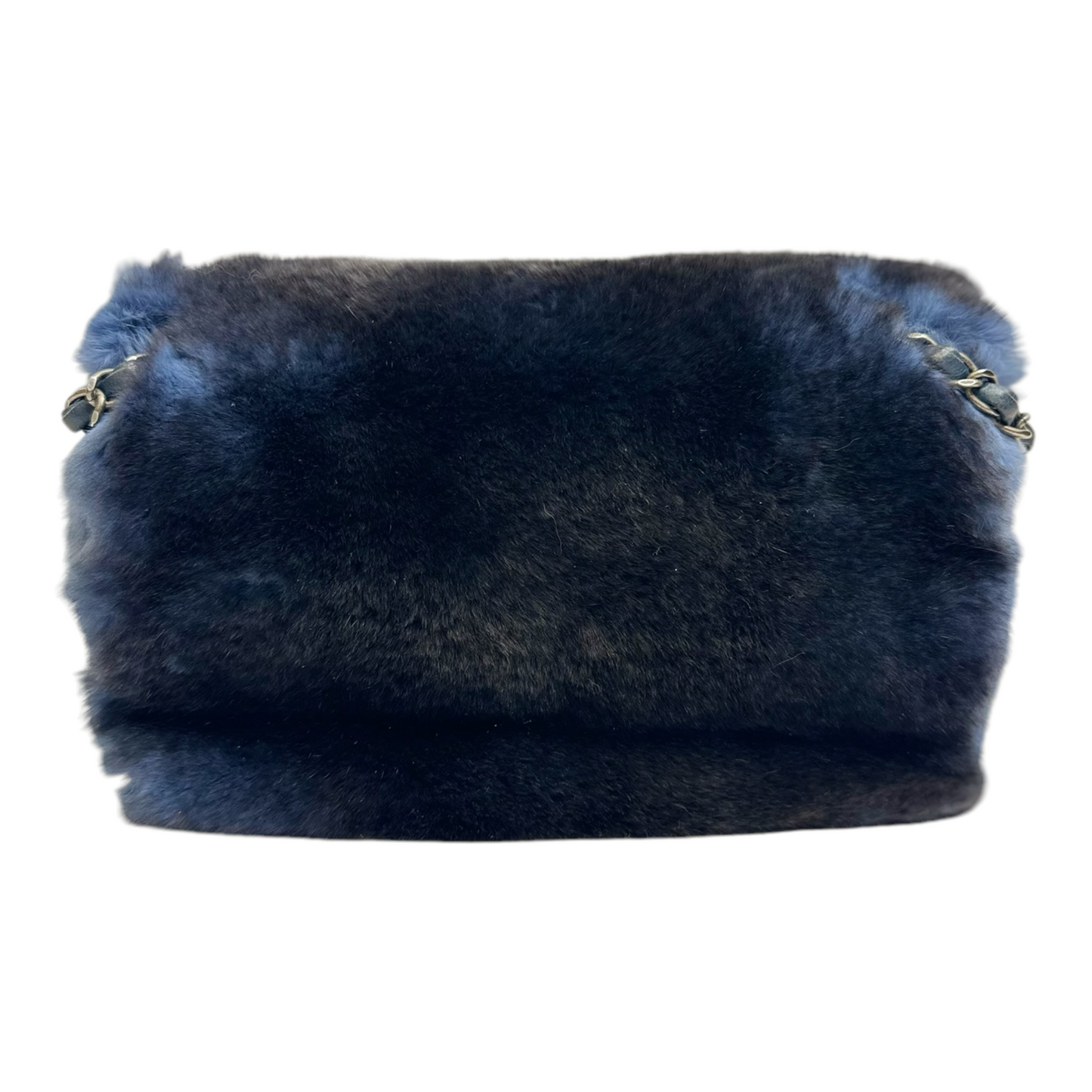GLM-Rabbit Fur Medium Single Flap Navy