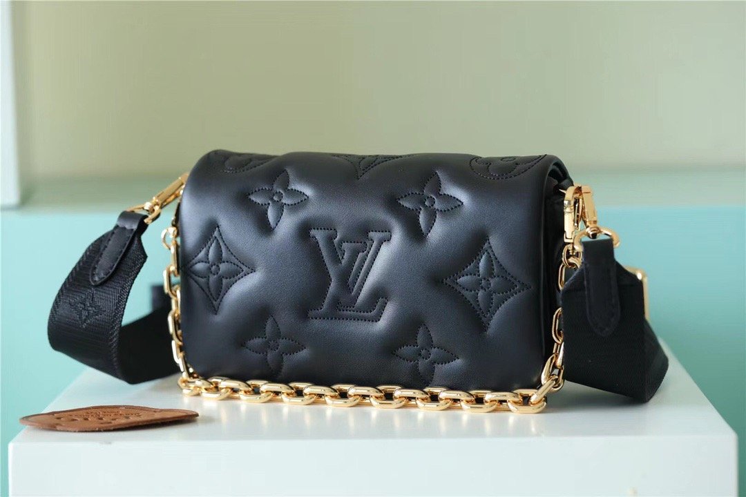 LV Wallet On Strap BuGLAMIlegram Monogram In Wallets and Small Leather Goods For Women M81398 7.9in/20cm LV M81398