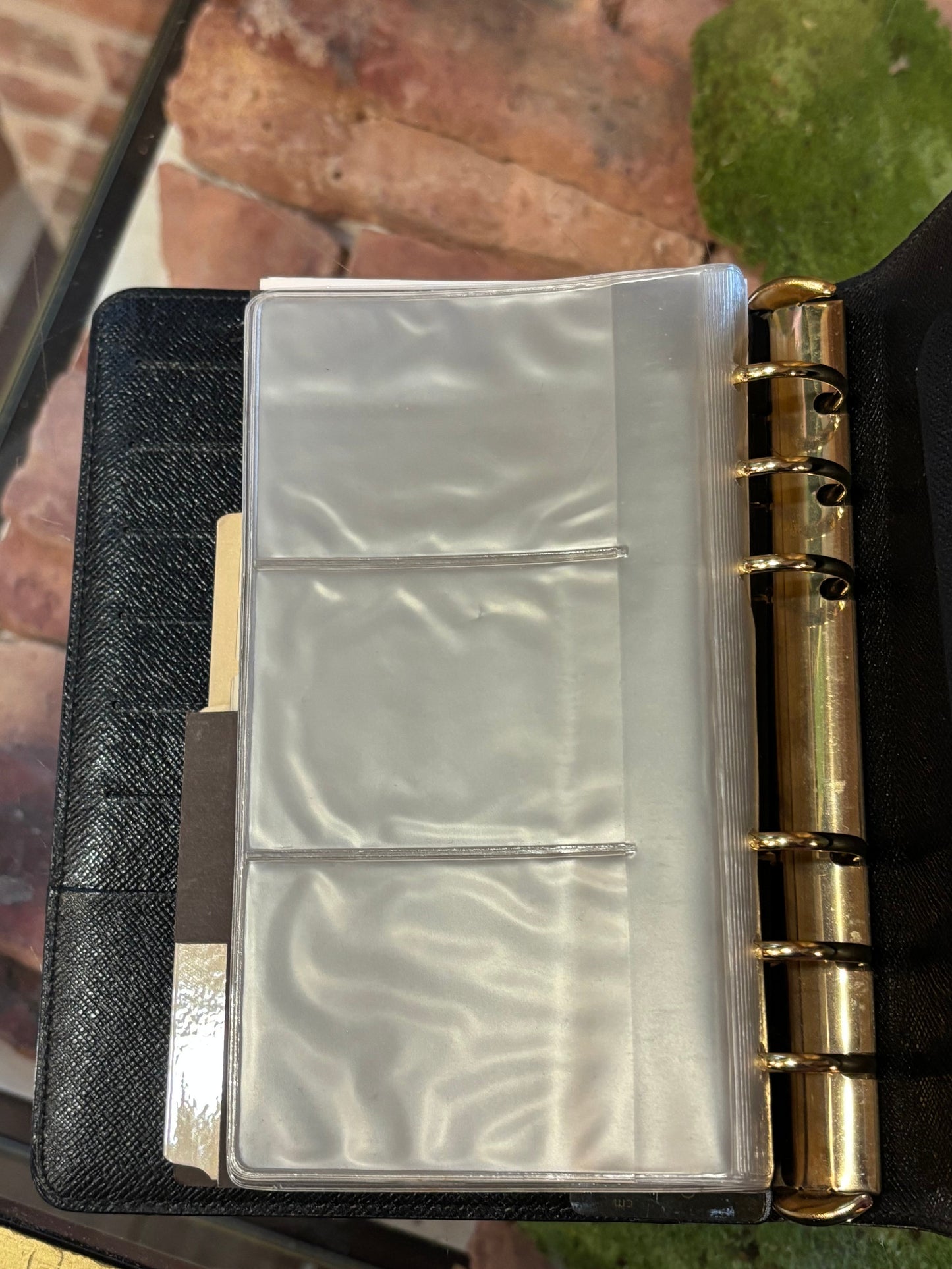 LOUIS VUITTON Red Epi Leather Medium Agenda Cover