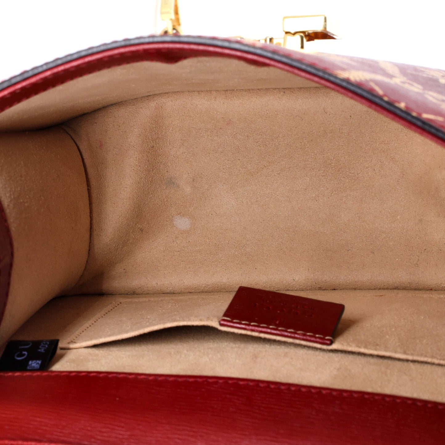 Sylvie Top Handle Bag Printed Leather Mini