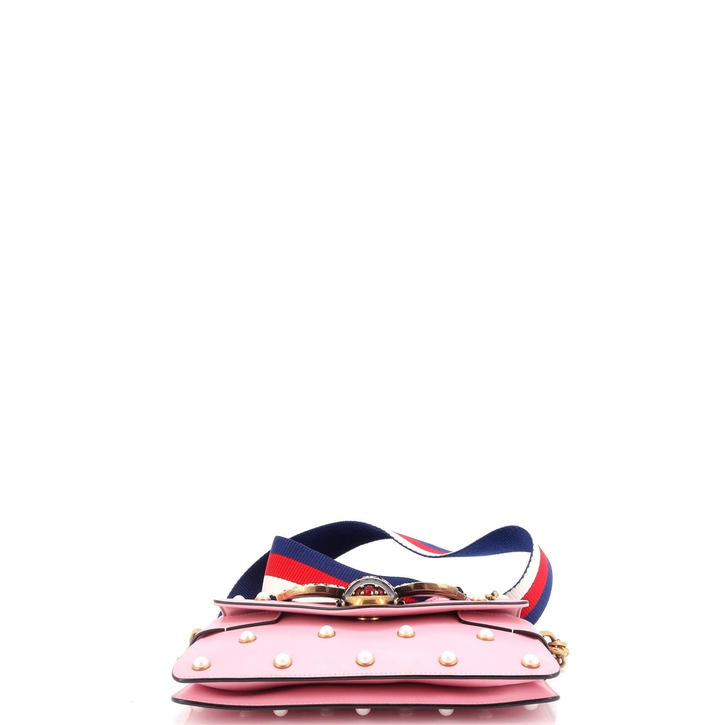 Broadway Pearly Bee Shoulder Bag Embellished Leather Mini