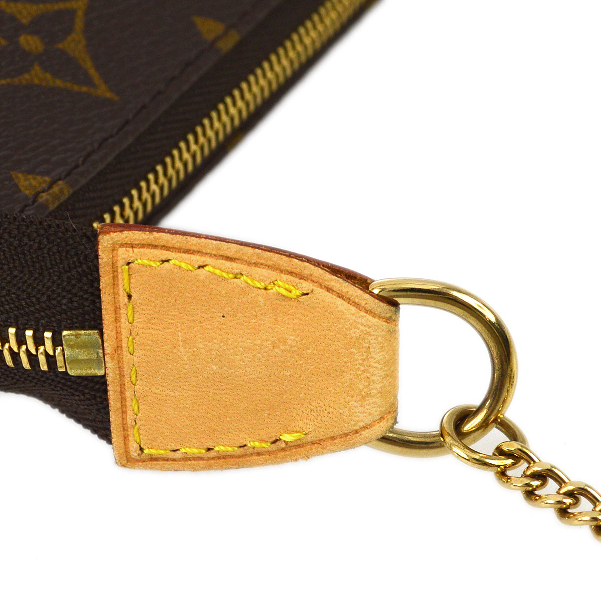 Louis Vuitton 2007 Monogram Mini Pochette Accessoires Handbag M58009