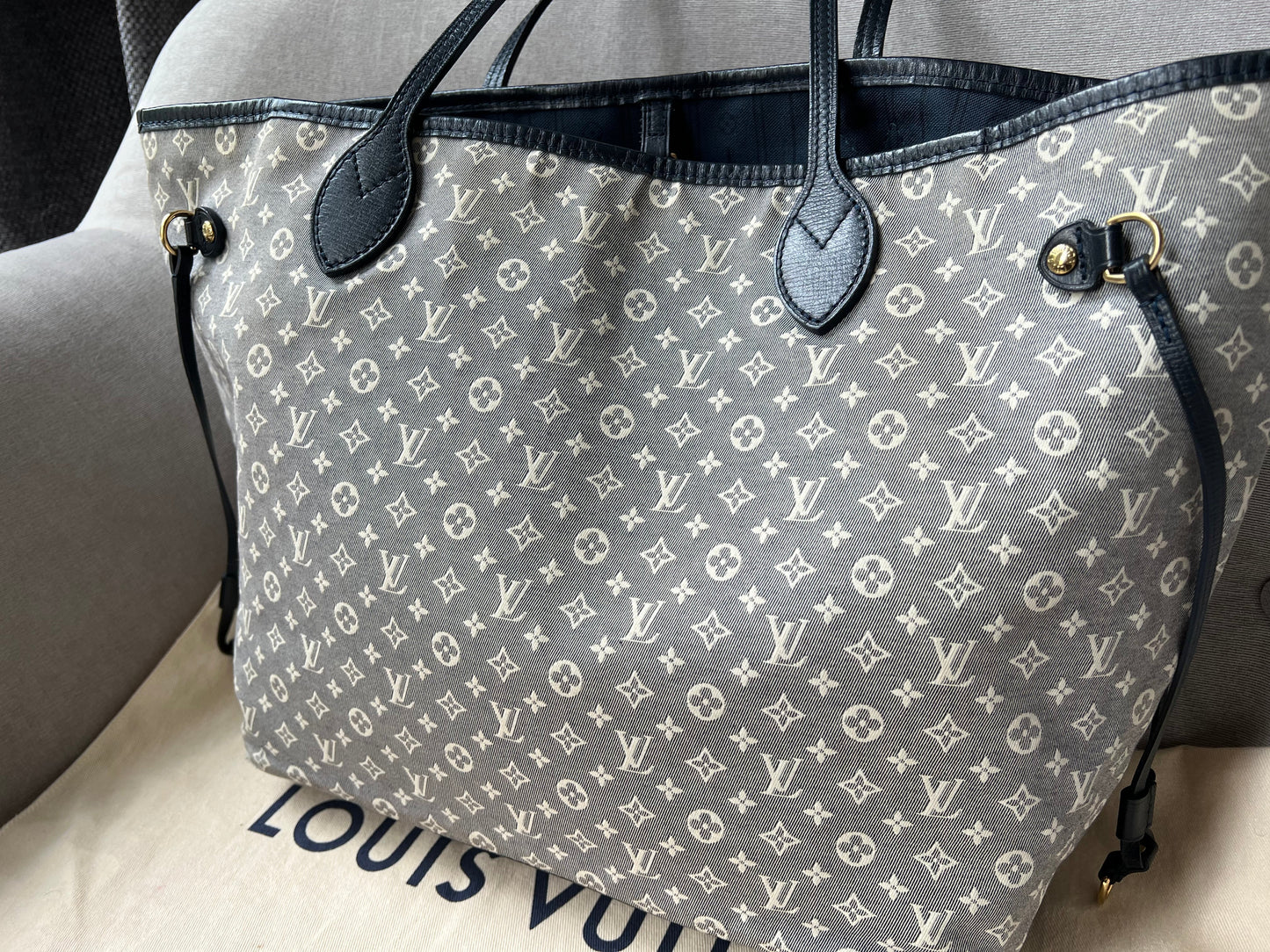 Louis Vuitton Neverfull MM Monogram Idylle Mini Lin