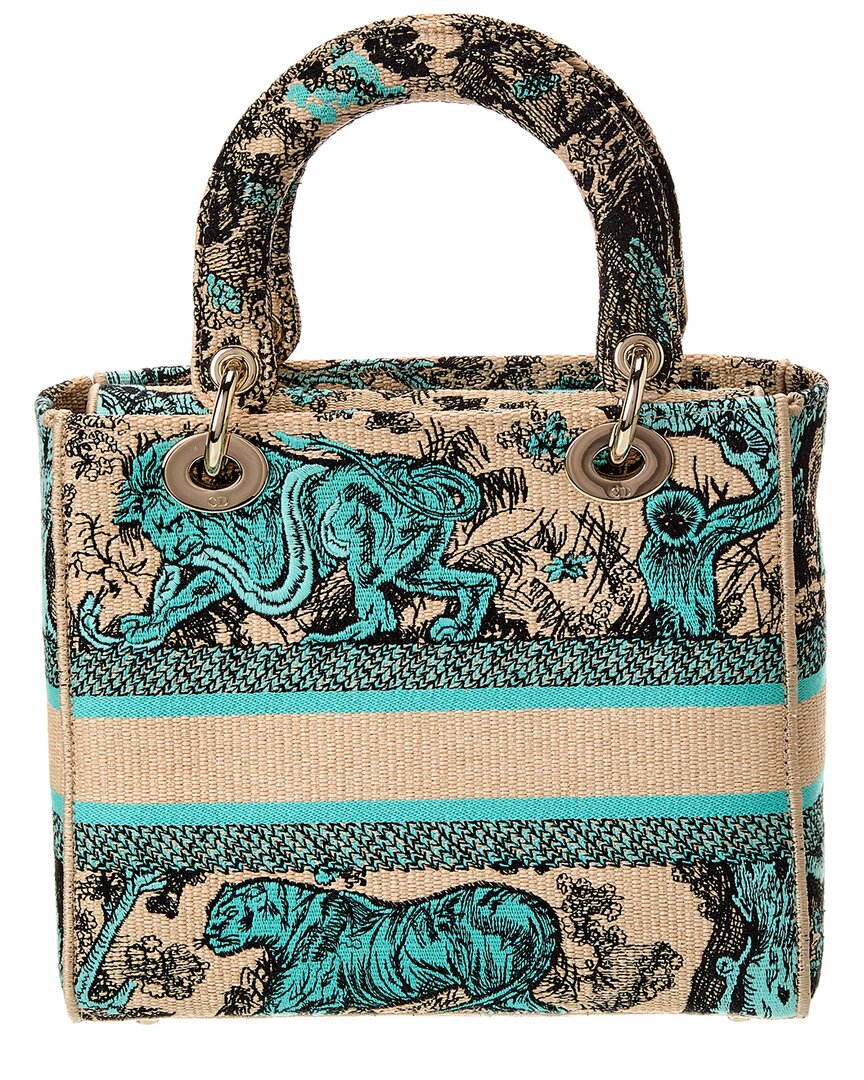 Dior Lady D-Lite Medium Canvas Tote