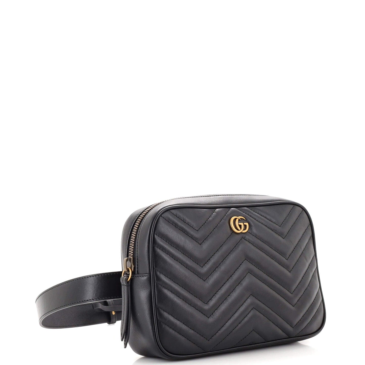 GG Marmont Square Belt Bag Matelasse Leather