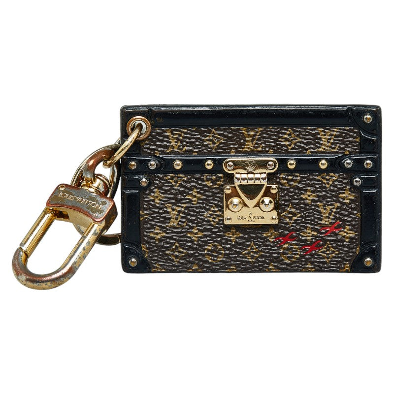 Louis Vuitton Monogram Pittet Mar Charm Keeling M78618 Brown G Leather  Louis Vuitton