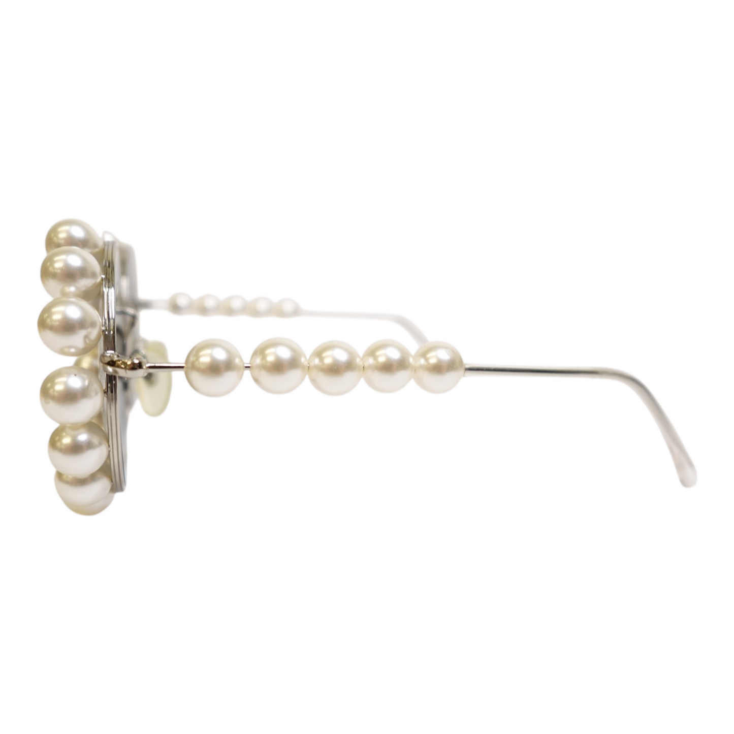 Chanel Round Pearl Sunglasses
