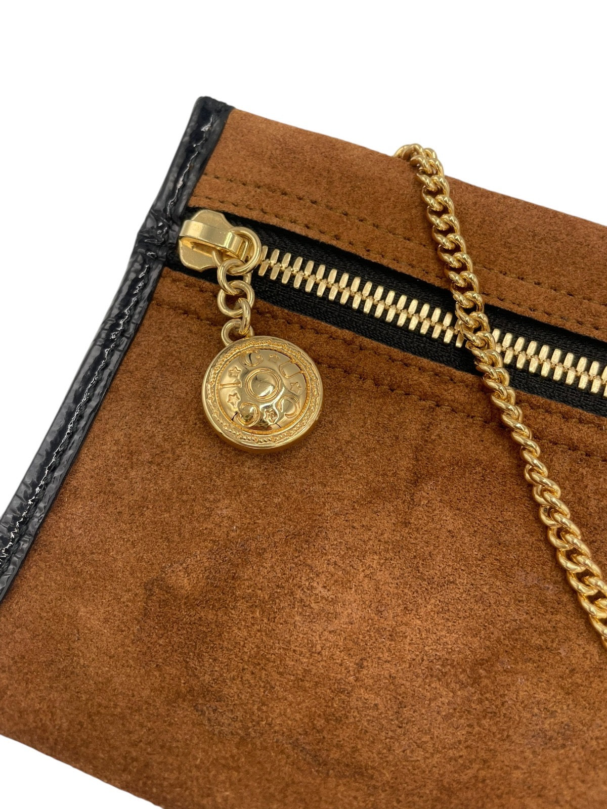 GLM-- Shopper Brown Suede Gold
