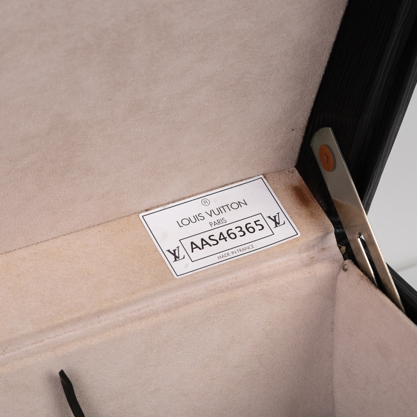 Louis Vuitton Epi Black Leather Trunk