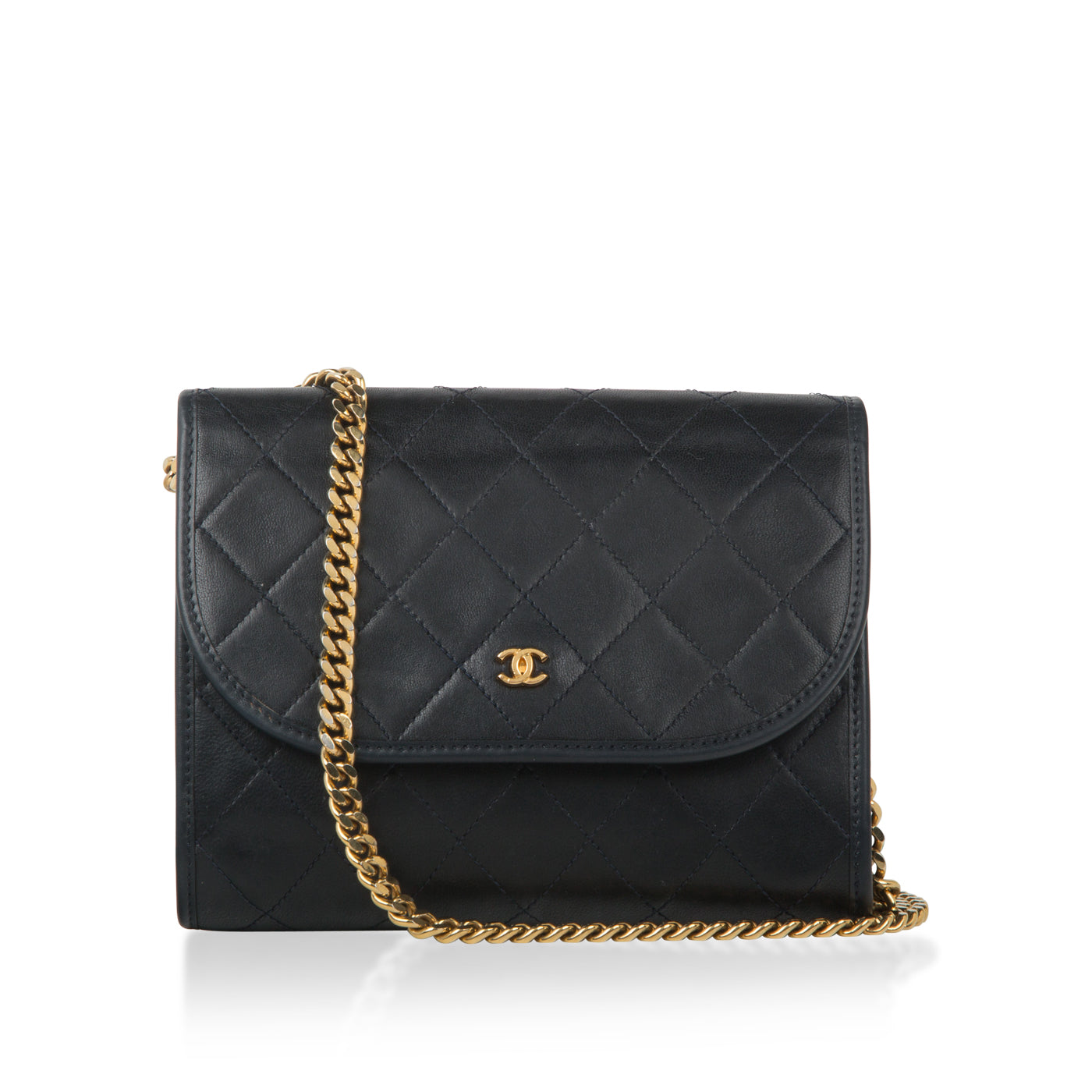 Chanel Vintage Mini Chain Square Bag