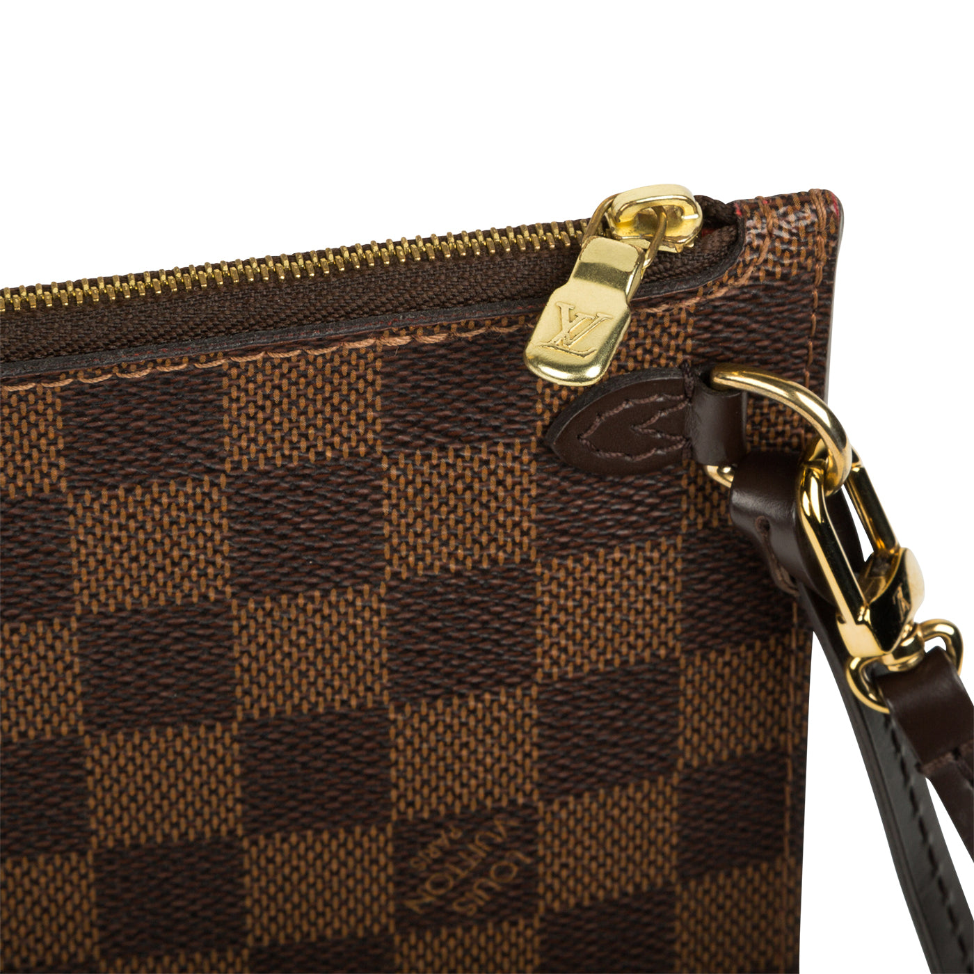 Louis Vuitton Damier Ebene Neverfull Pouch