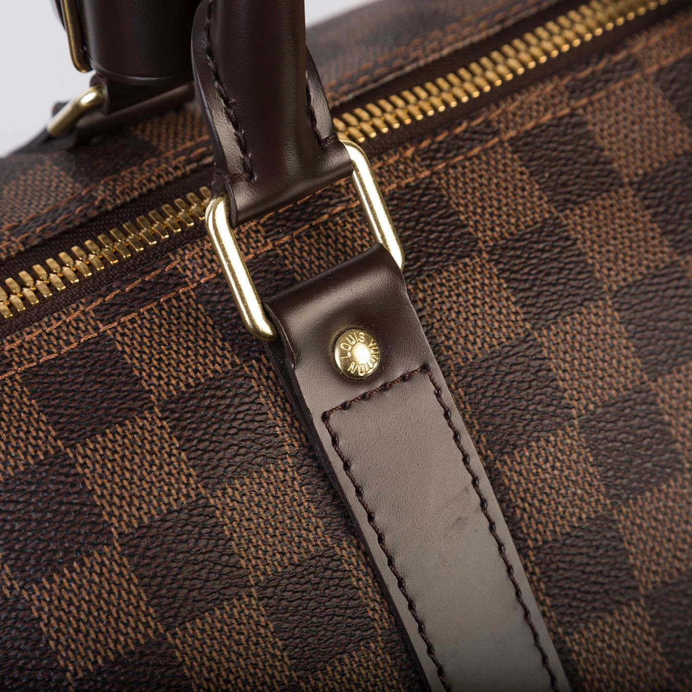 Louis Vuitton Keepall 45 BandouliÃ¨re Damier Ebene