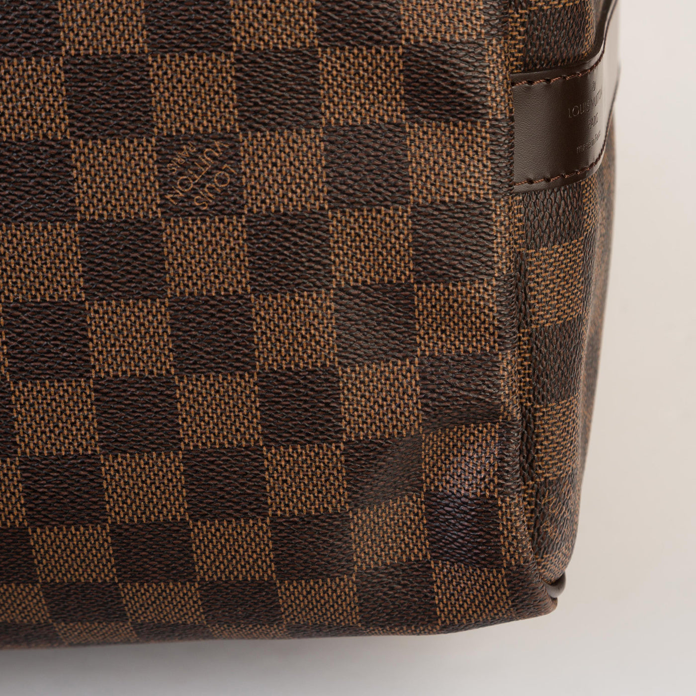 Louis Vuitton Keepall 45 BandouliÃ¨re Damier Ebene