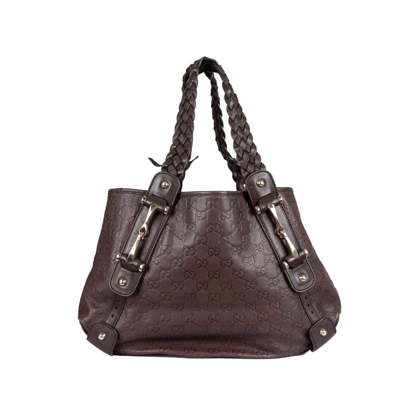 GLM-- GLM--ssima Horsebit Pelham Shoulder Bag - '10s