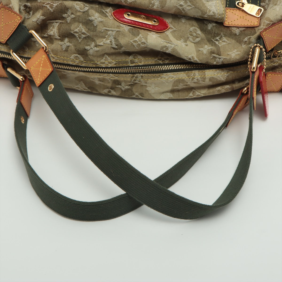 Louis Vuitton Monogram Camouflage Denim Travel Bag