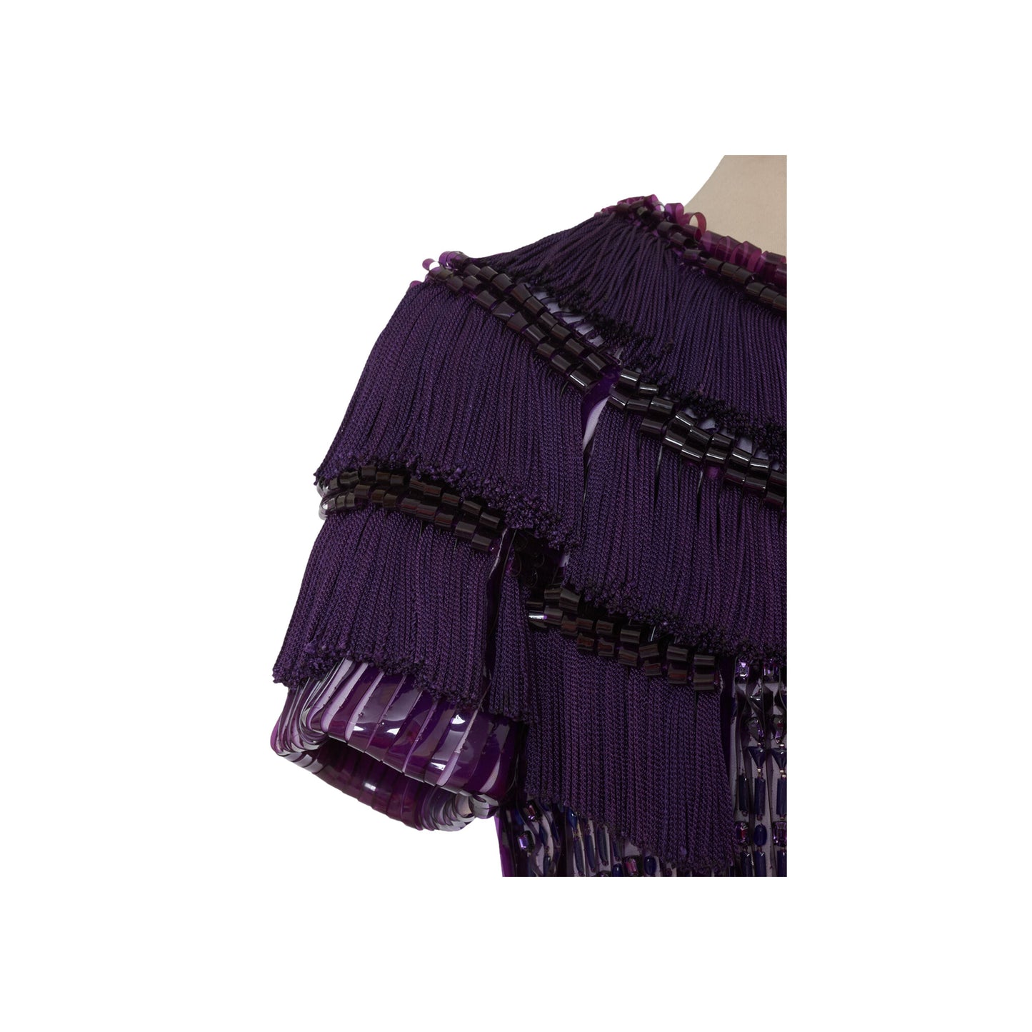 GLM-- Plexiglass Bead Dress