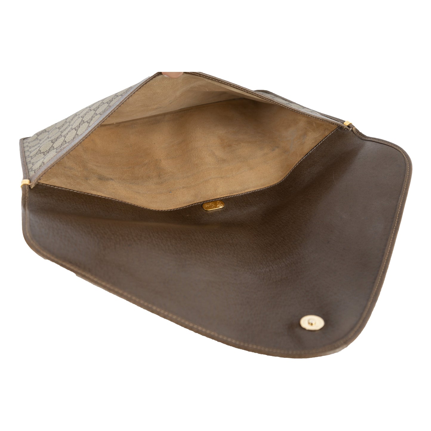 GLM-- Monogram Canvas A4 Document Holder Pochette - '90s