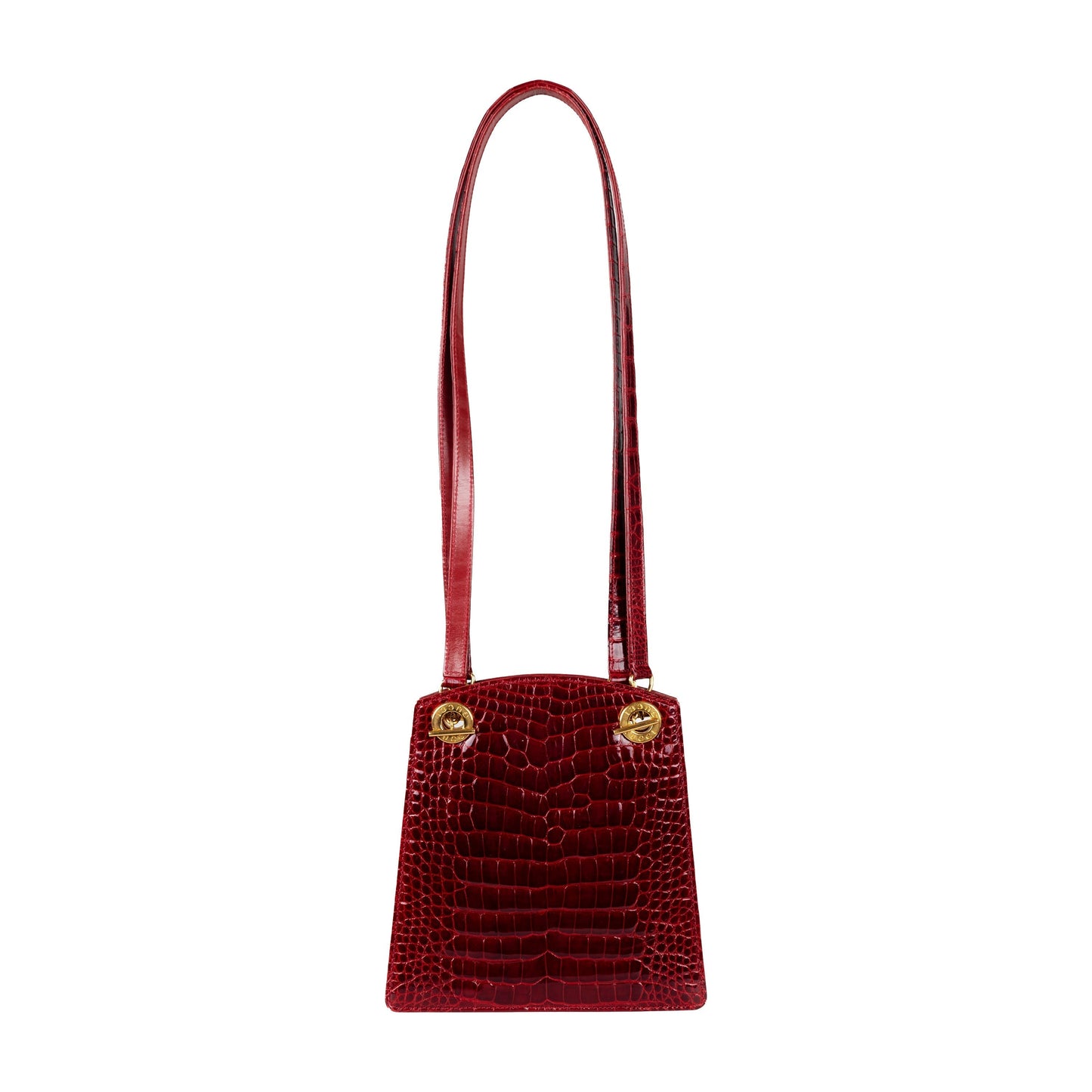 GLM--  Exotic Leather Crossbody Bag - '80s