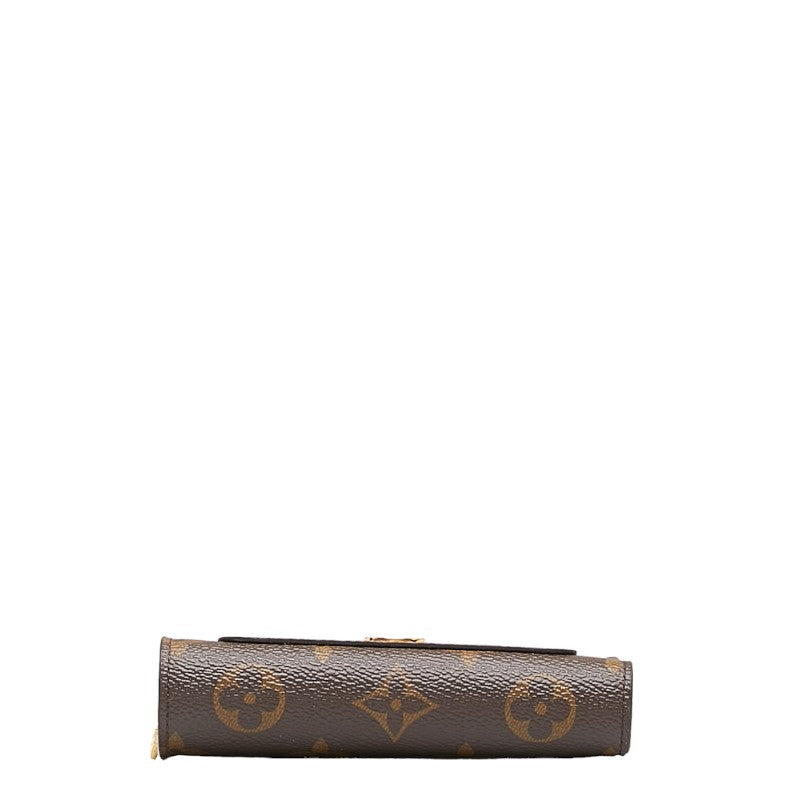 Louis Vuitton Monogram Giant Reverse Portfolio Juliet Double Folded Wallet M69432 Marlon Brown PVC Leather  Louis Vuitton
