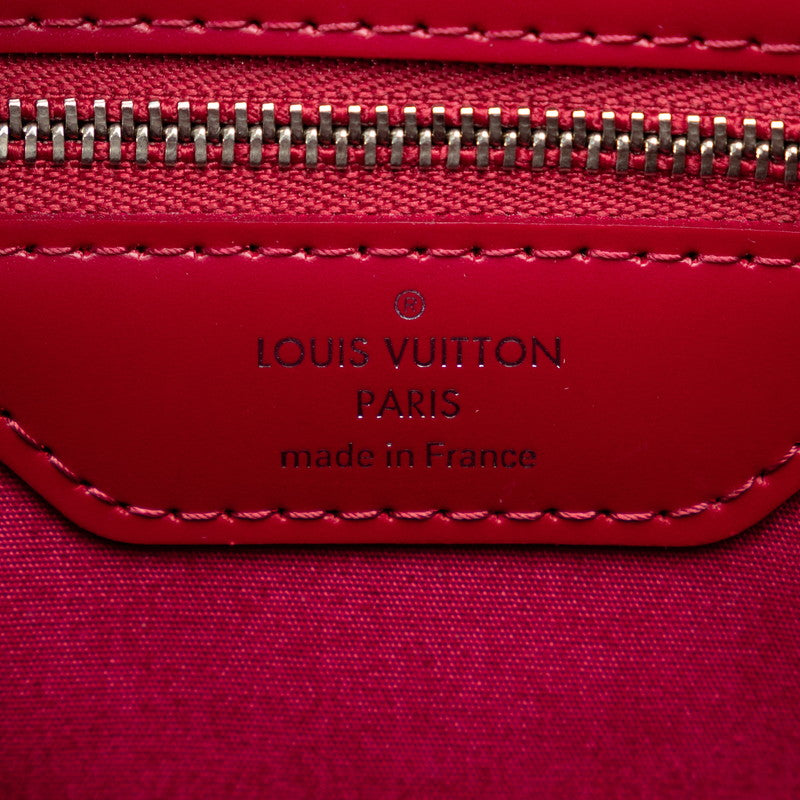 Louis Vuitton Epi Blair MM Tote Handbag Leather Carmine Red M4030E