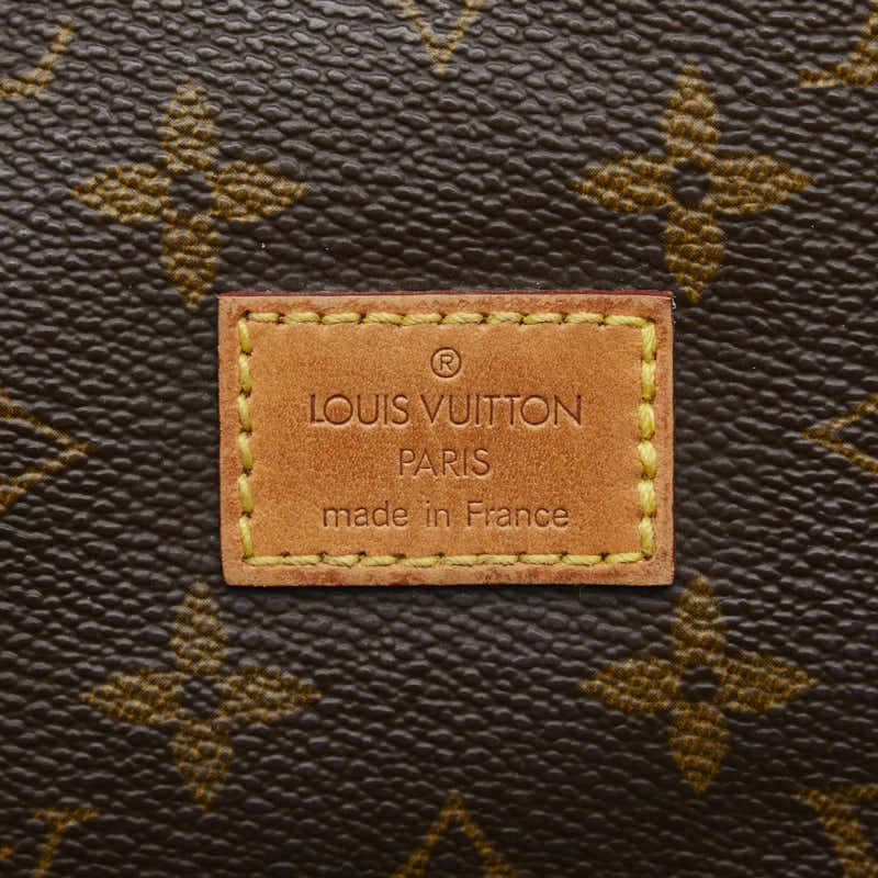 Louis Vuitton Monogram M42256 Shoulder Bag PVC/Leather Brown