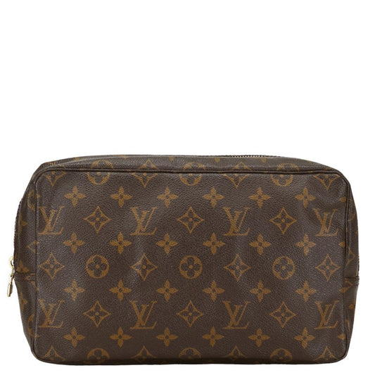 Louis Vuitton Monogram Trustee Wallet 28 Clutch Backpack M47522 Brown PVC  Louis Vuitton