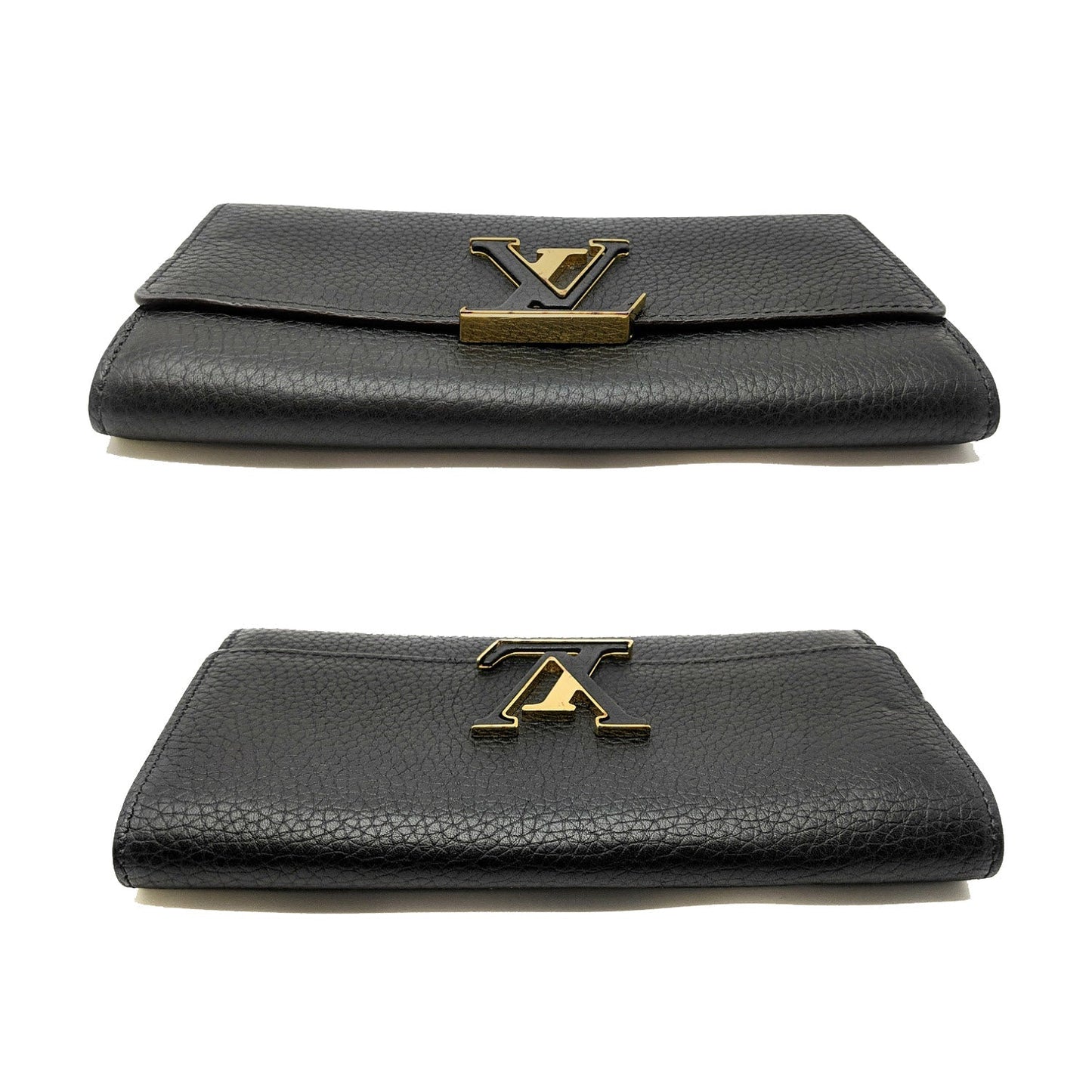 Louis Vuitton 2017 Taurillon Leather Capucines Wallet