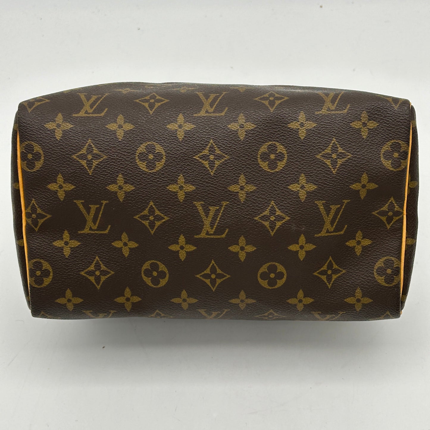 Louis Vuitton Monogram Speedy 25 Brown Boston Bag
