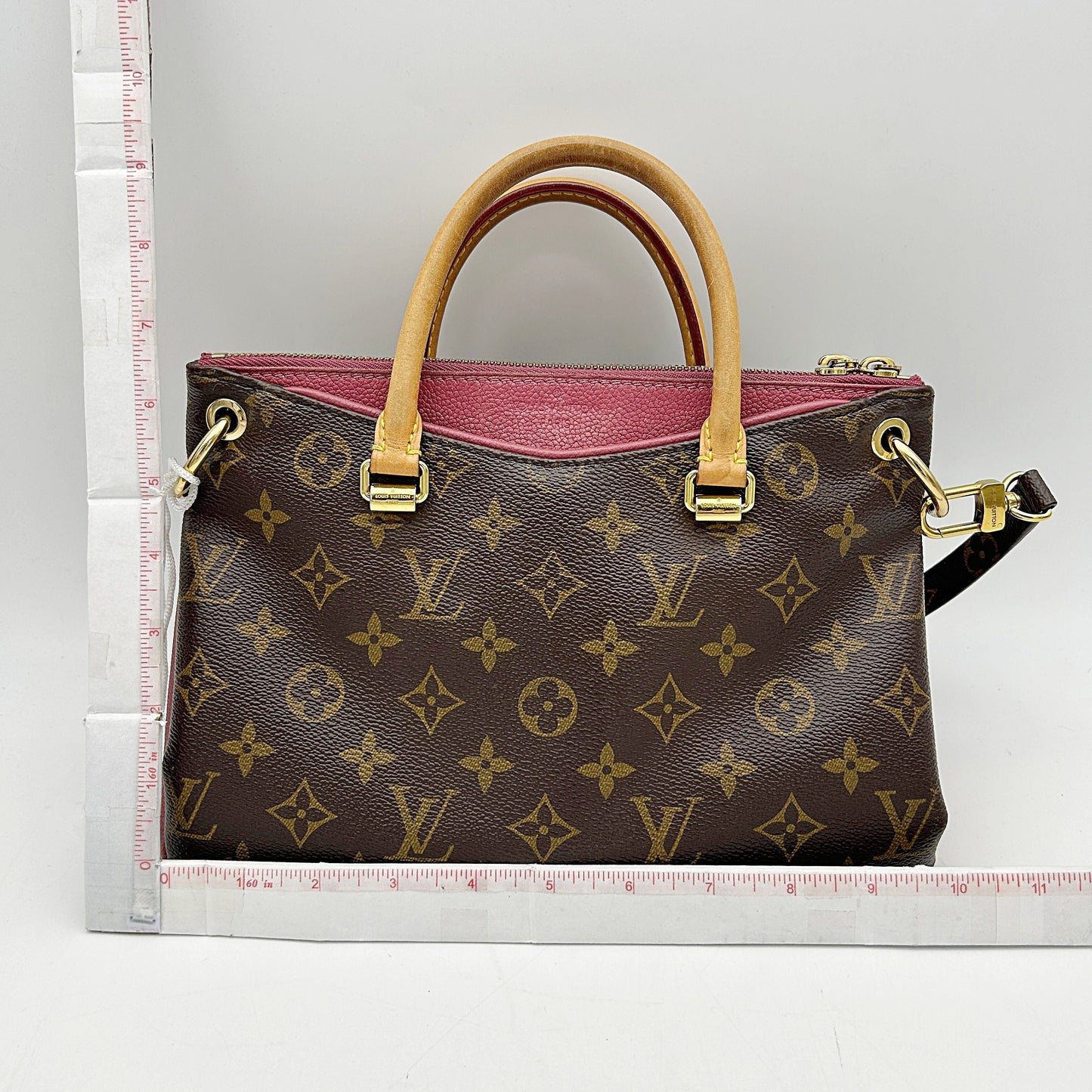 GLM-LV Monogram Pallas BB - Brown Handle Bags, Handbags LA26376