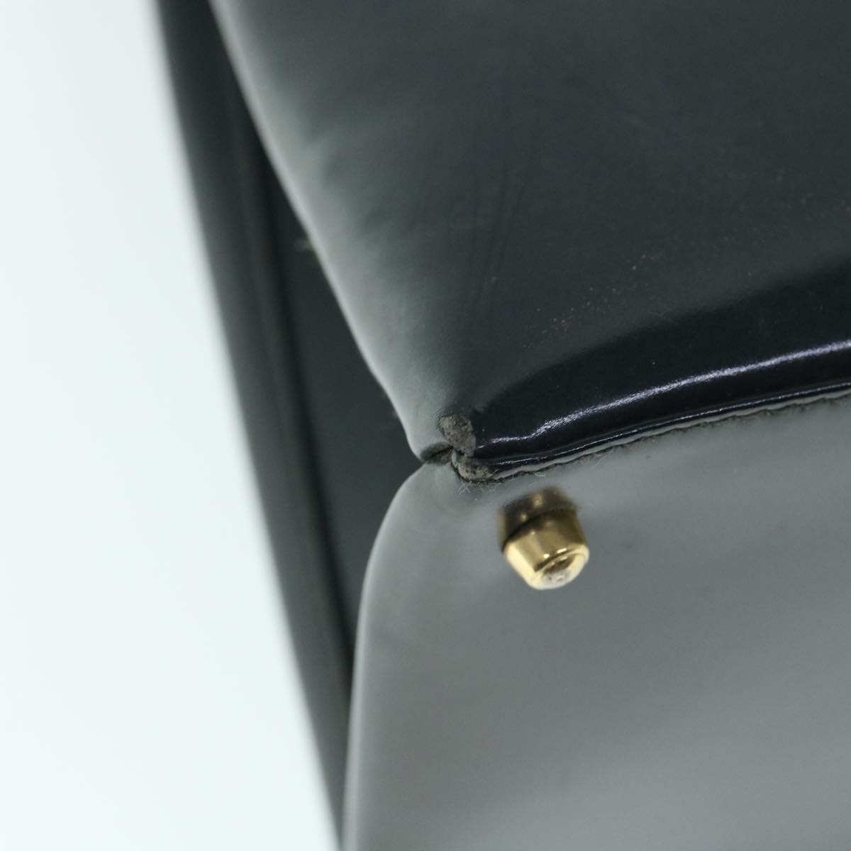 GUCCI Hand Bag Enamel Black 000 1046 0503 60024