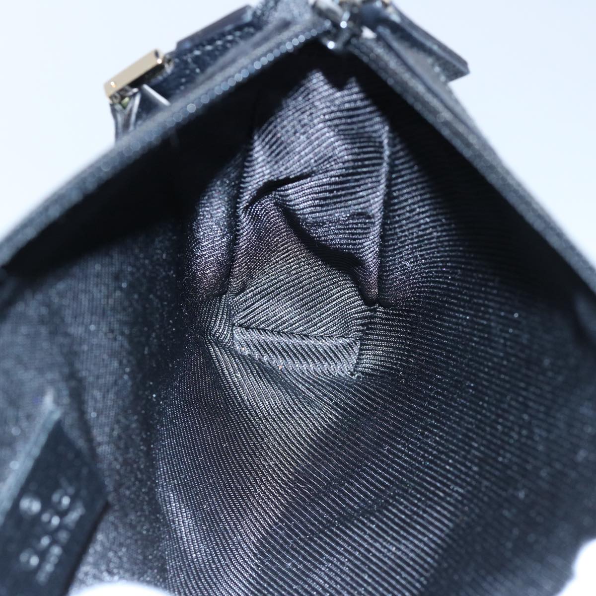 GUCCI GG Canvas Pouch Black 145750 60060A