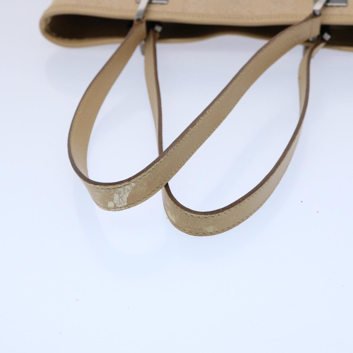 GUCCI GG Canvas Shoulder Bag Beige 31244 60061