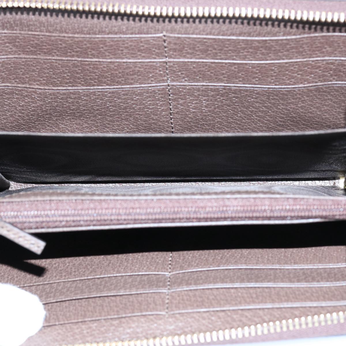 GUCCI GG Offdia Web Sherry Line Long Wallet Beige Red Green 523154 60075S