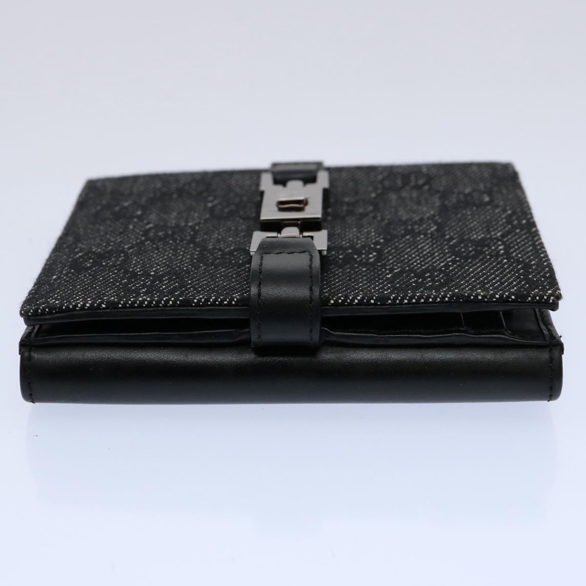 GUCCI GG Canvas Jackie Wallet Navy 05474 60080A