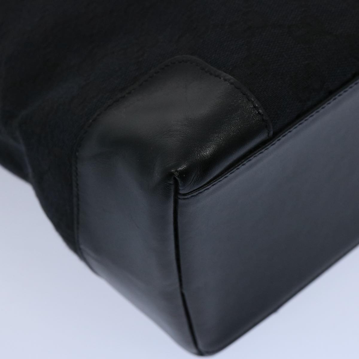 GUCCI GG Canvas Hand Bag Black 001 1098 60092
