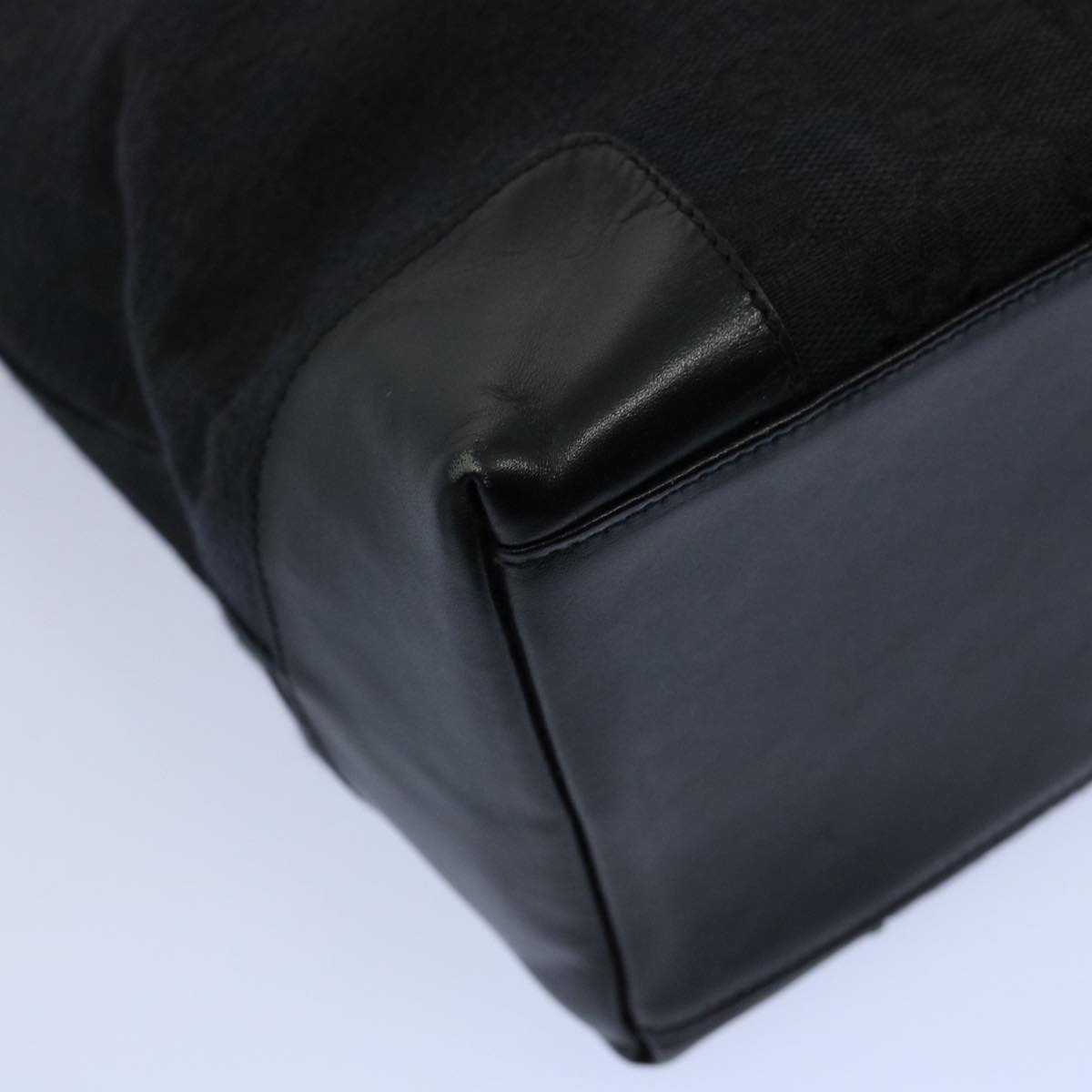 GUCCI GG Canvas Hand Bag Black 001 1098 60092