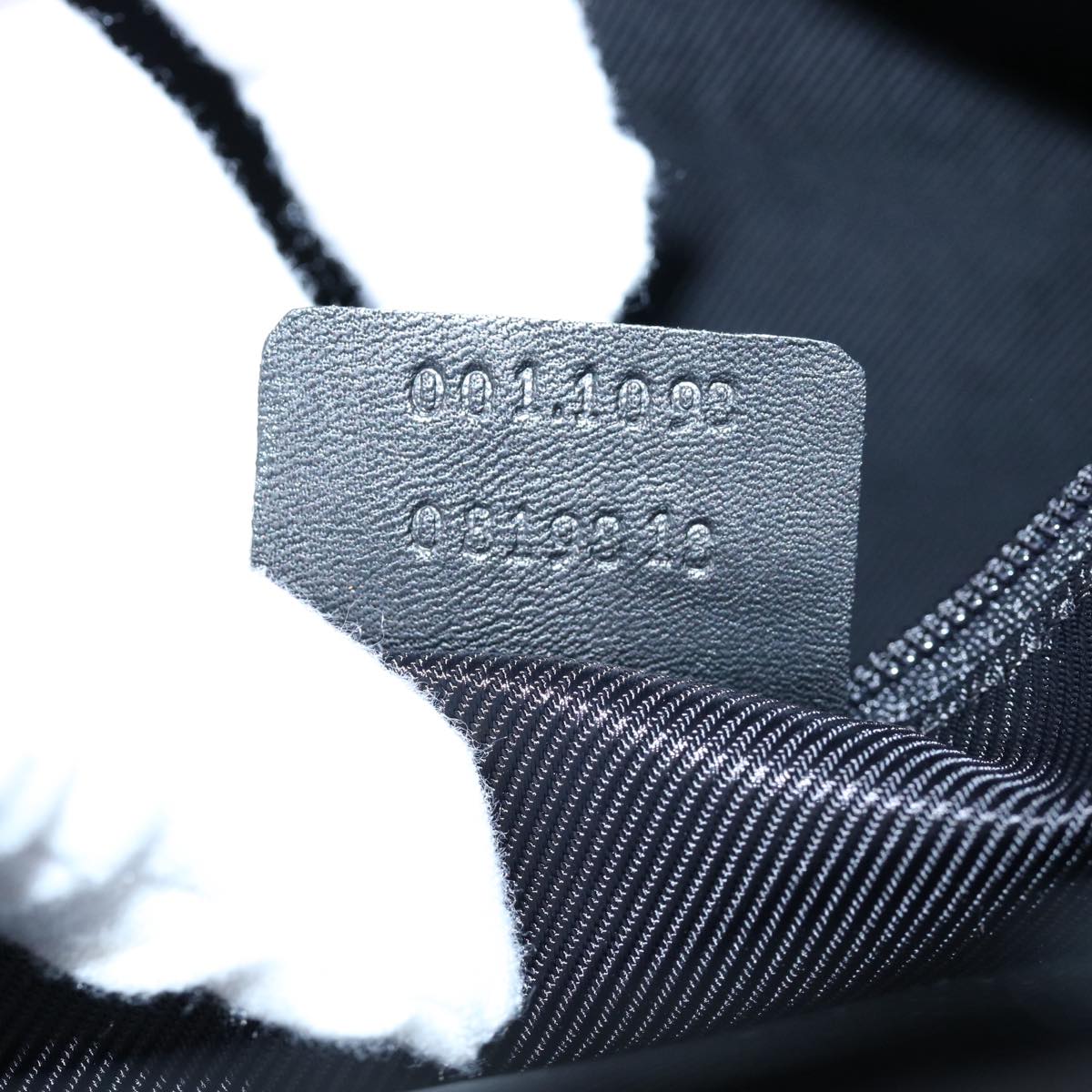 GUCCI GG Canvas Hand Bag Black 001 1098 60092