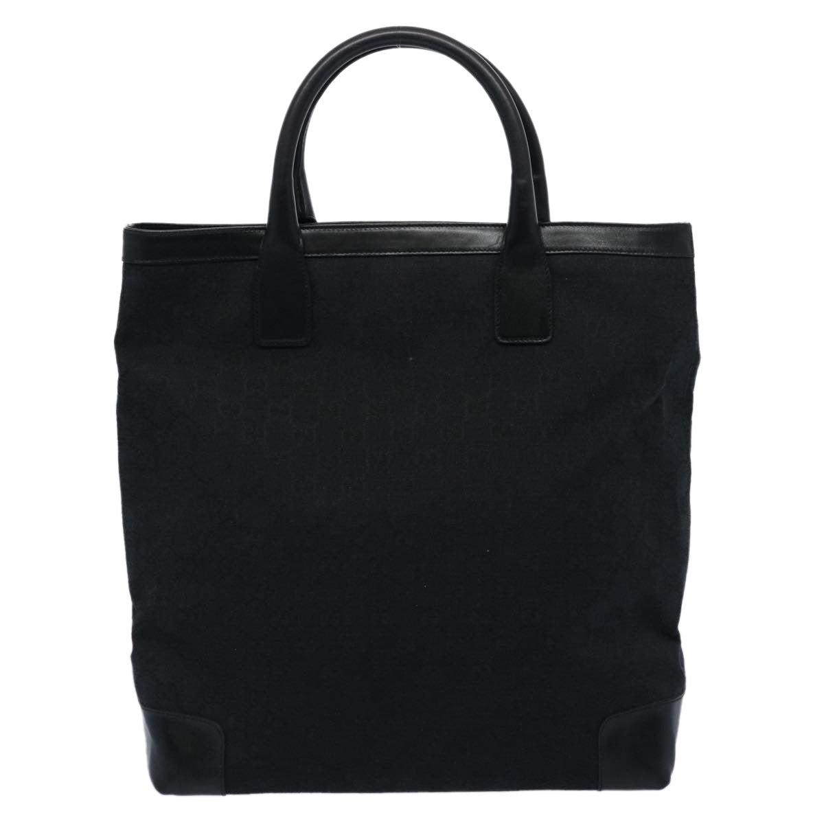 GUCCI GG Canvas Hand Bag Black 001 1098 60092