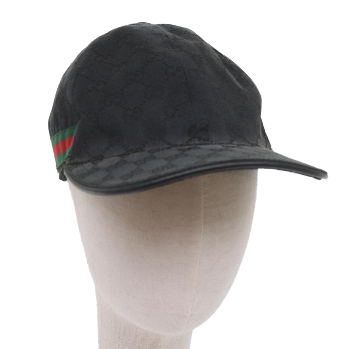 GUCCI GG Canvas Web Sherry Line Cap L Size Red Black Green 200035 60126