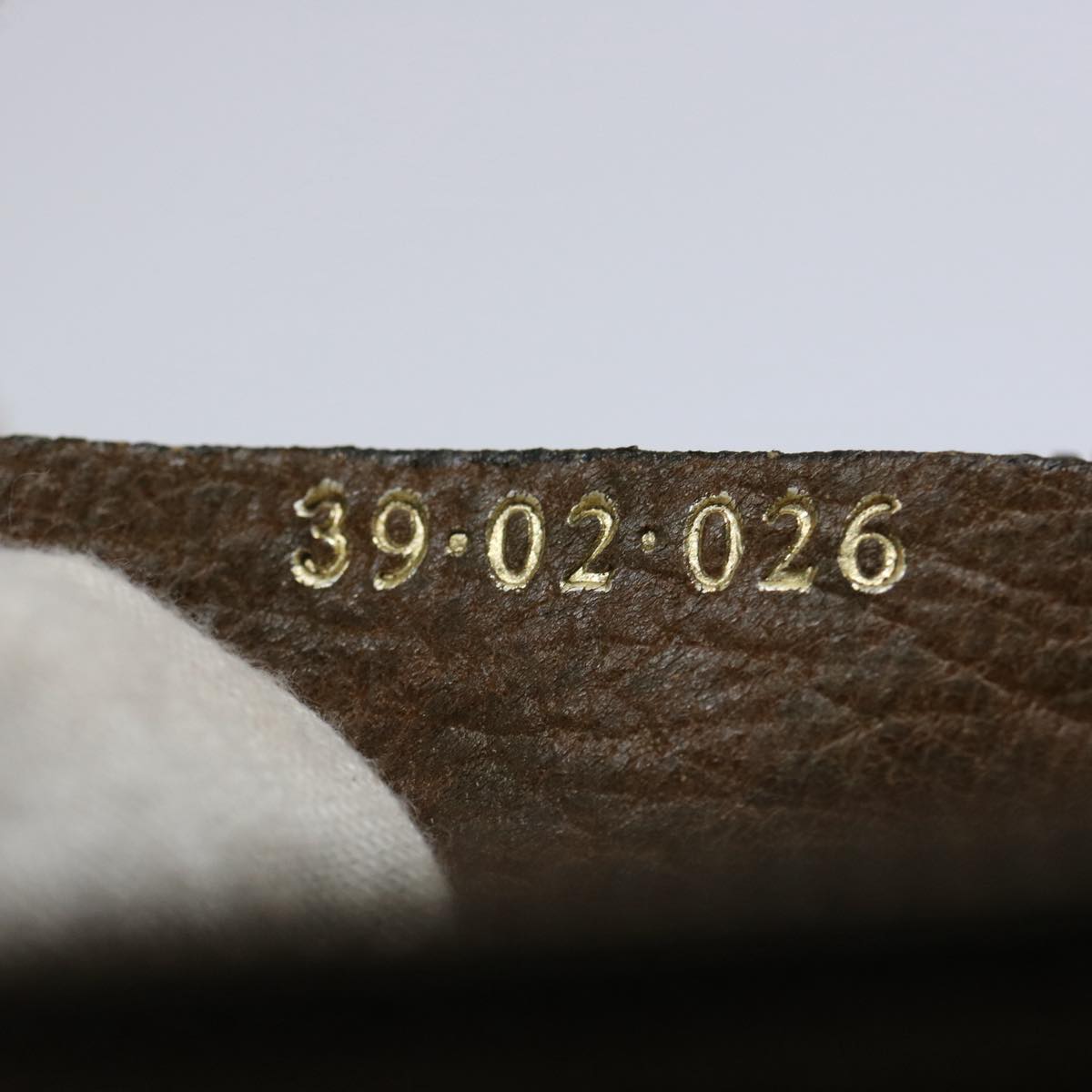 GUCCI GG Supreme Web Sherry Line Clutch Bag Beige Red Green 39 02 026 60306