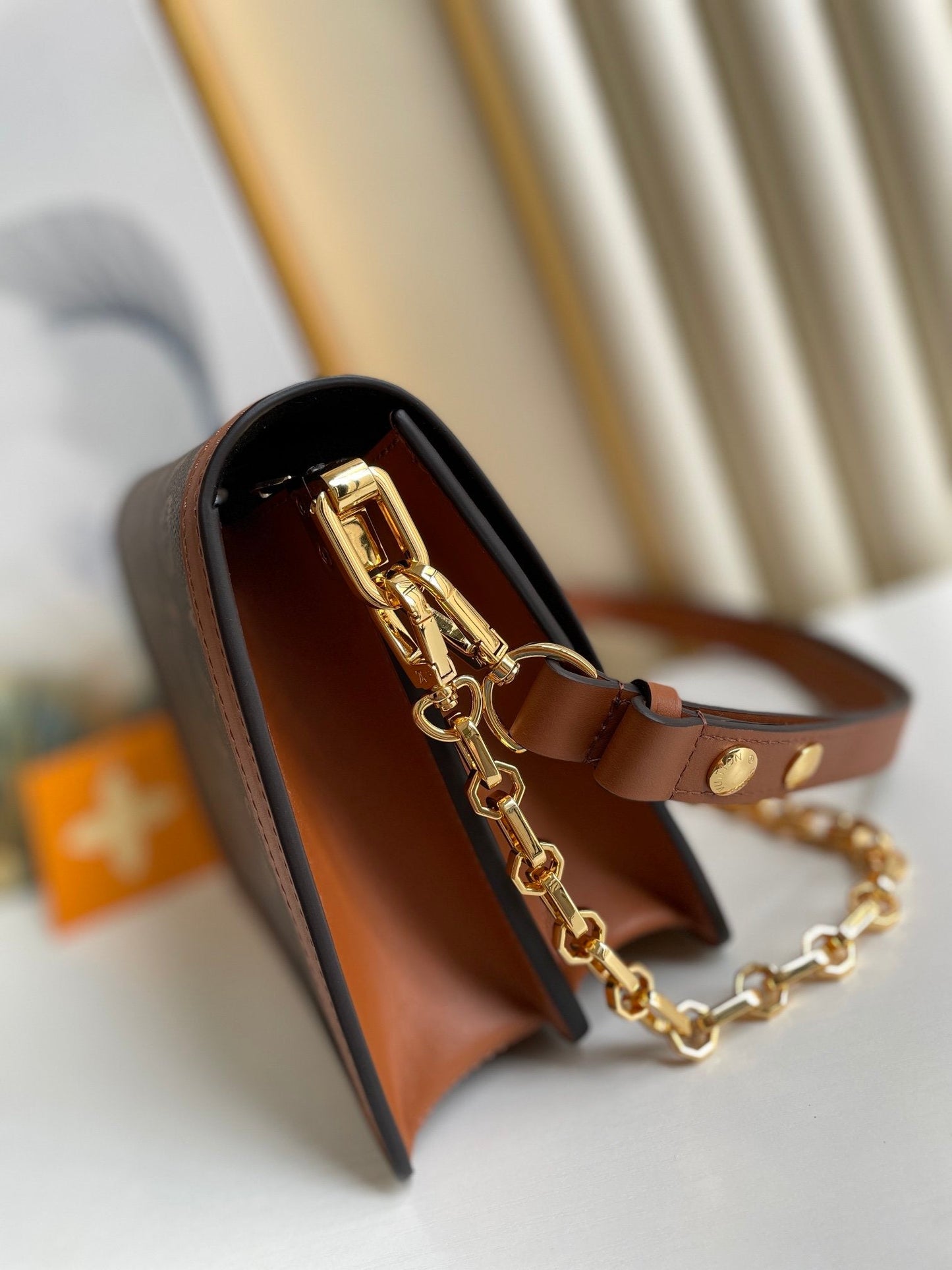 LV Dauphine MM Monogram And Monogram Reverse Canvas By Nicolas GhesquiÃƒÂ¨re For The Cruise Collection,  Shoulder Bags 25cm LV M45958