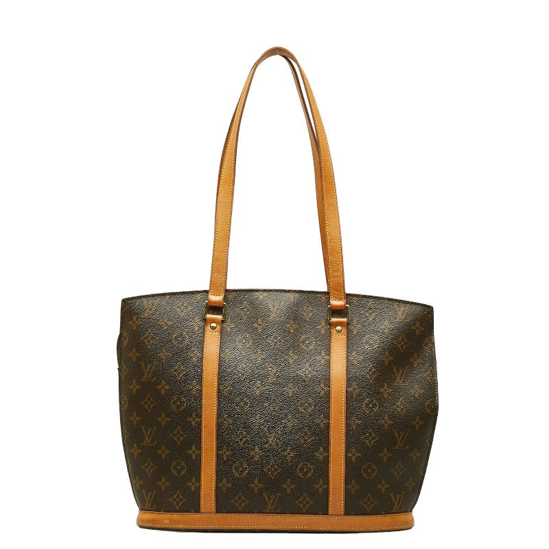 Louis Vuitton Monogram Babylon Tote Bag M51102 Brown PVC Leather  Louis Vuitton