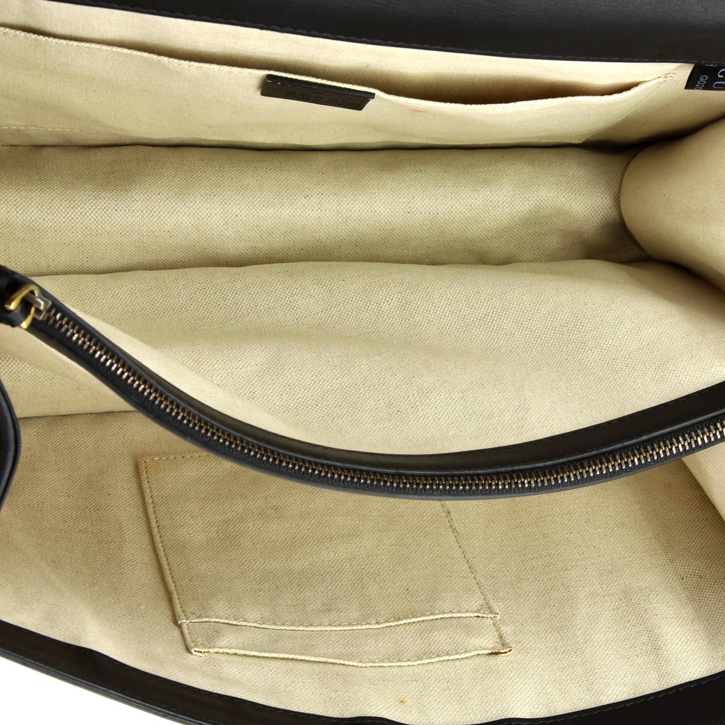 Dionysus Bamboo Top Handle Bag Colorblock Leather Large