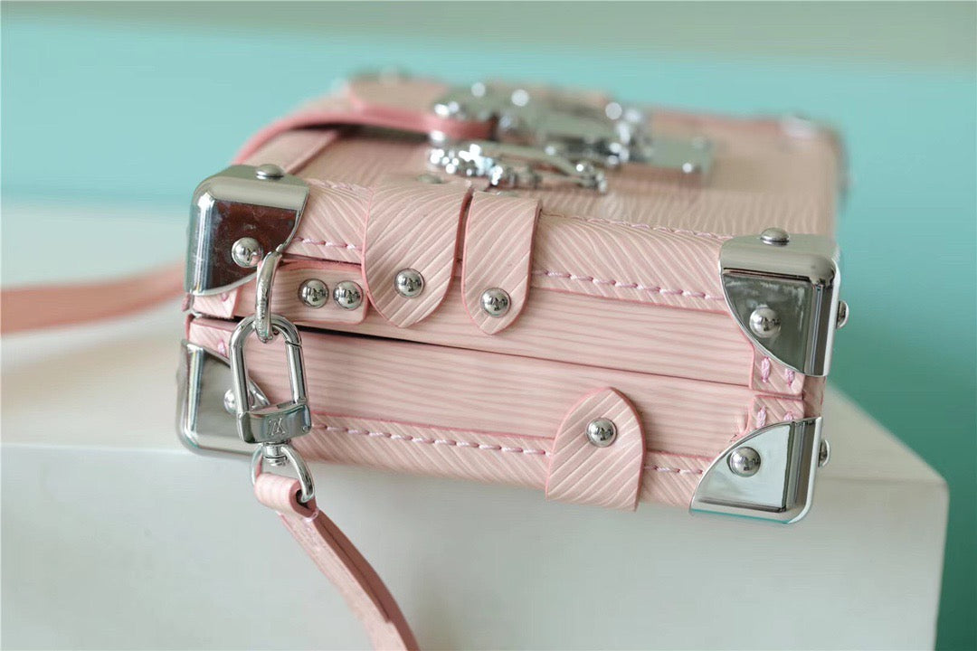 LV Petite Malle Epi Light Pink For Women,  Shoulder And Crossbody Bags 7.9in/20cm LVÃ‚Â 